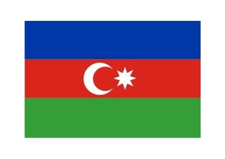 vlajka Ázerbájdžán