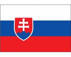 vlajka SLOVENSKO horizontální