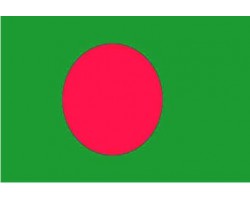 vlajka BANGLADÉŠ