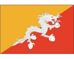 vlajka Bhútán