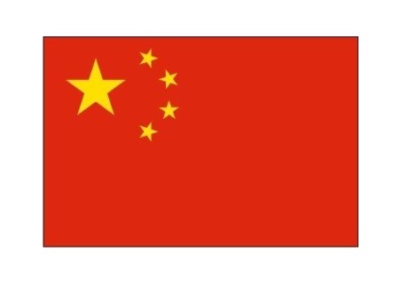 vlajka Čína