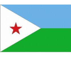 vlajka Džibutsko