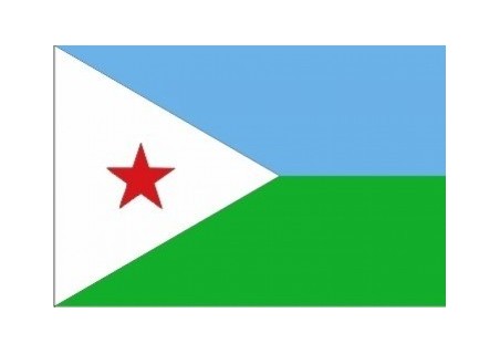vlajka Džibutsko