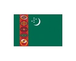 vlaječka TURKMENISTÁN