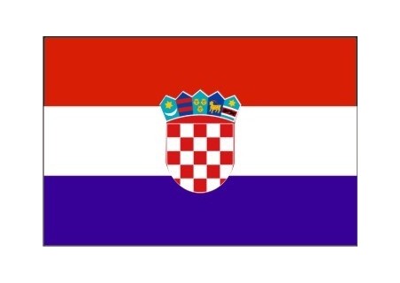 vlajka Chorvatsko