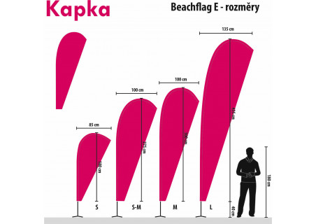 Kapka - Velikost L (135x435cm)